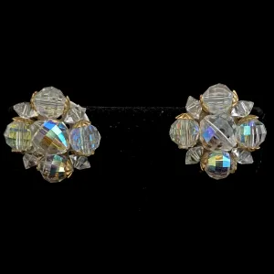 1950s Laguna Crystal Earrings