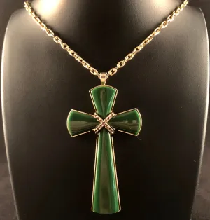 1976 Avon Juliet Cross Necklace