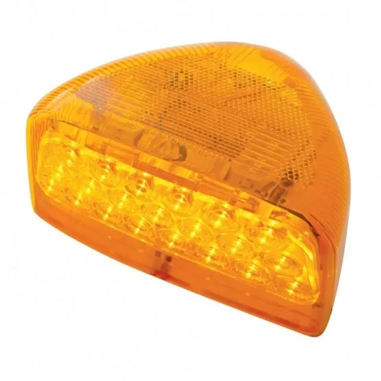 31 LED Peterbilt Turn Signal Light - Amber LED/Amber Lens