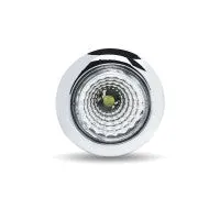 3/4" Twist-On Dual Revolution Amber/Green LED Light with Refelctor