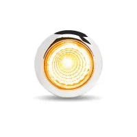 3/4" Twist-On Dual Revolution Amber/Green LED Light with Refelctor