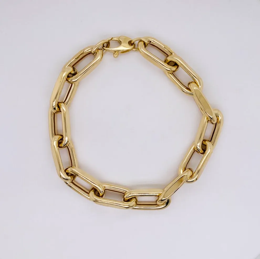 6mm Paperclip Bracelet