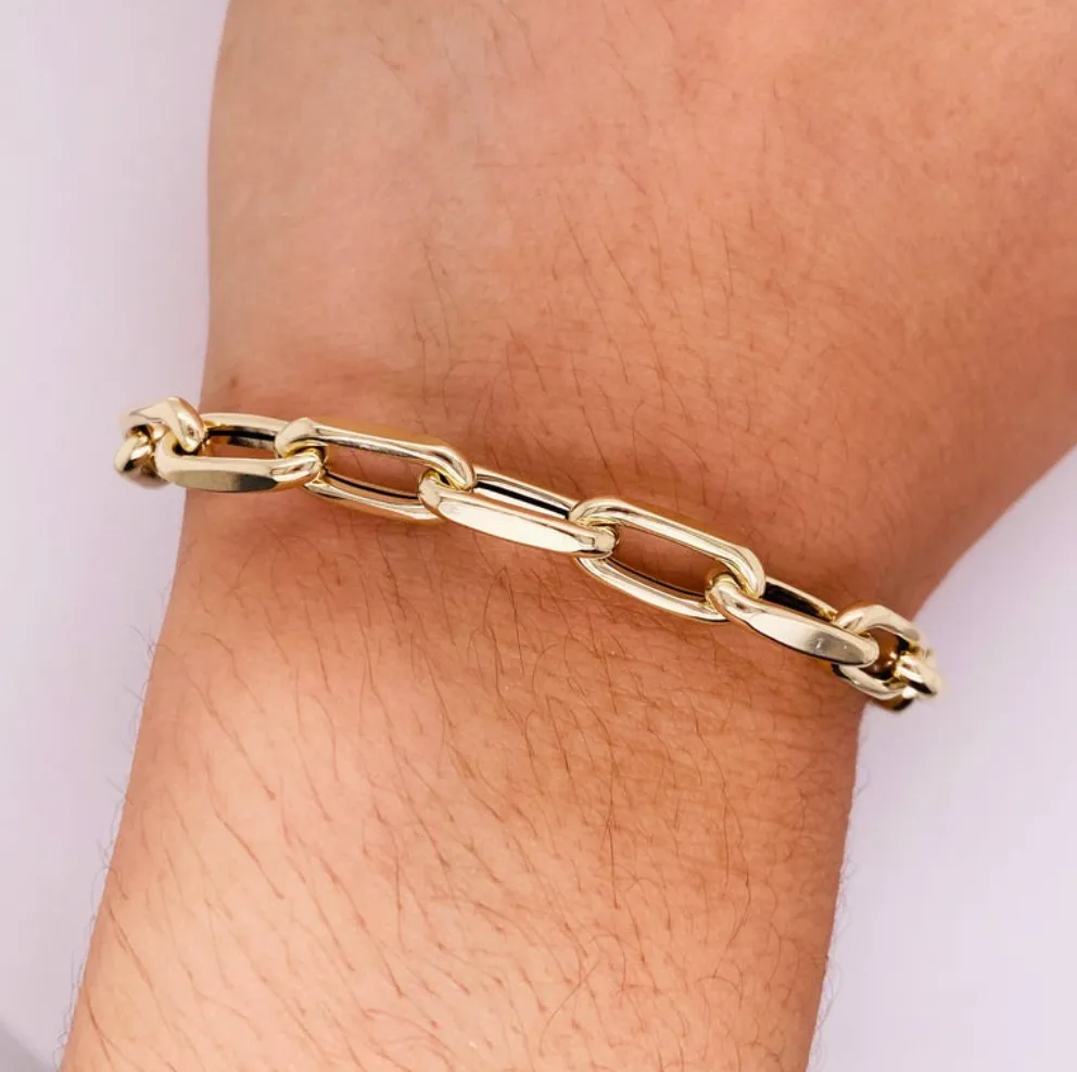 6mm Paperclip Bracelet