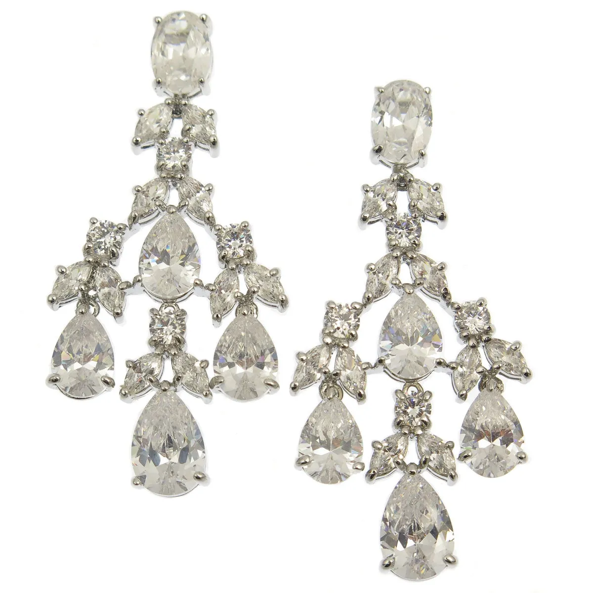 Alessandra Crystal Chandelier Earrings