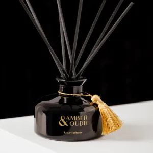 Amber & Oudh Scented Fragrance Diffuser