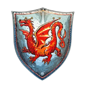 Amber Dragon Shield