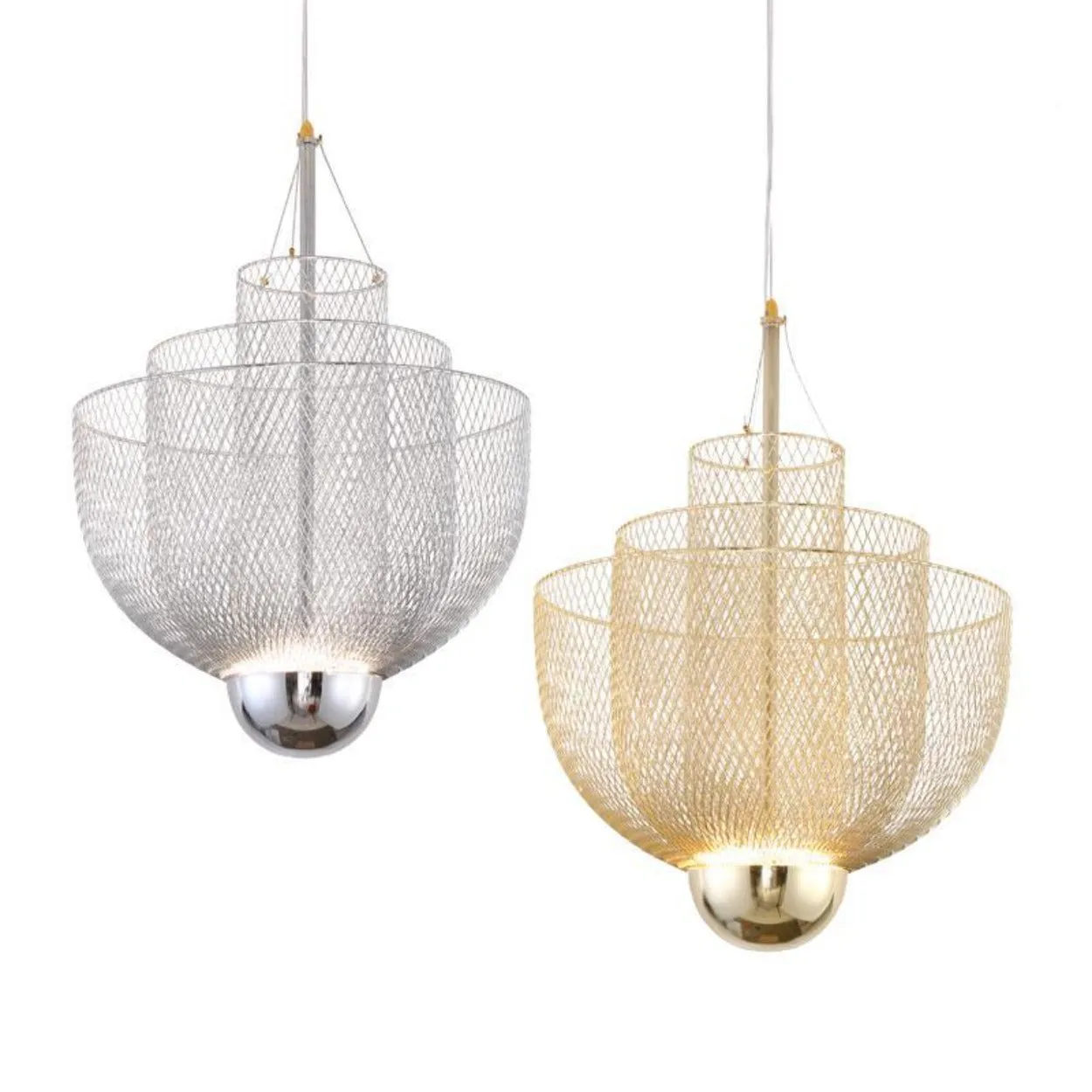 ANKUR MENSH MODERN MESH NET CONTEMPORARY CHANDELIER