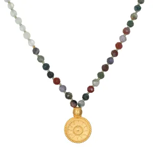 Beacon of Creativity Fancy Jasper Celestial Mala