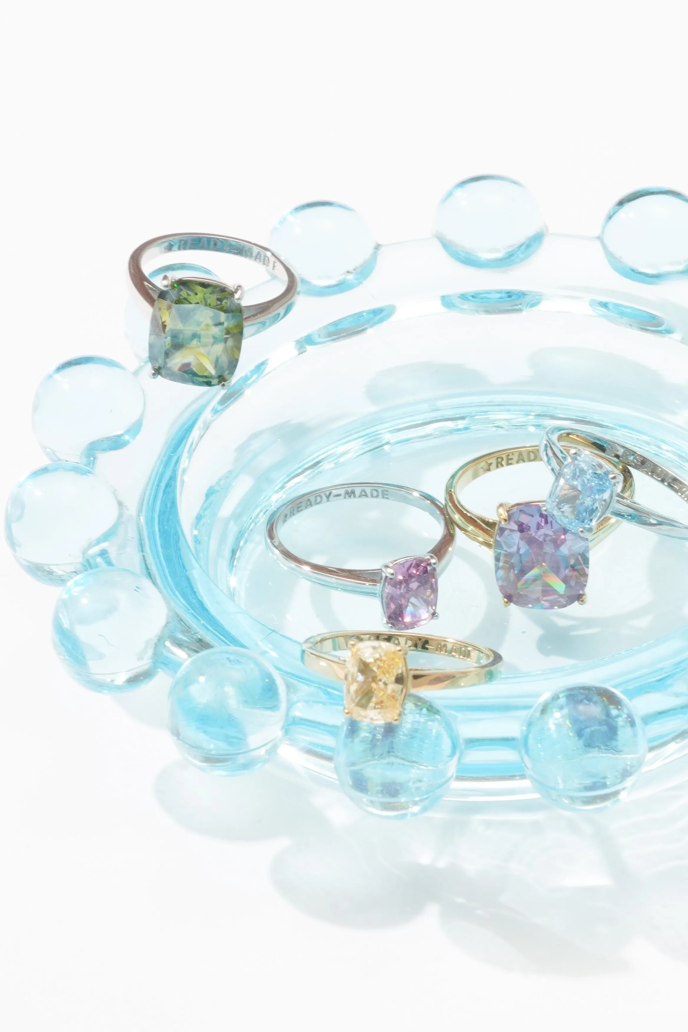 Blue Baby Cocktail Ring