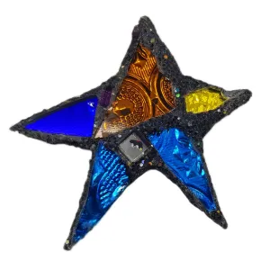 BLUE/GOLD/YELLOW STAR