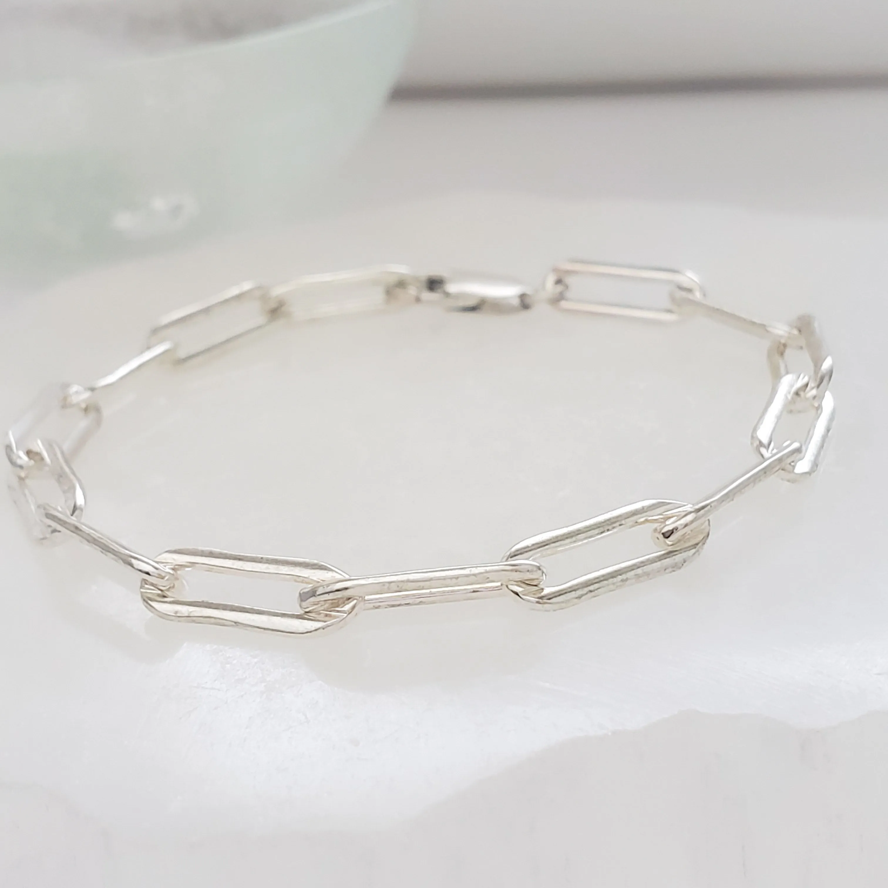 Bold Paperclip Link Bracelet