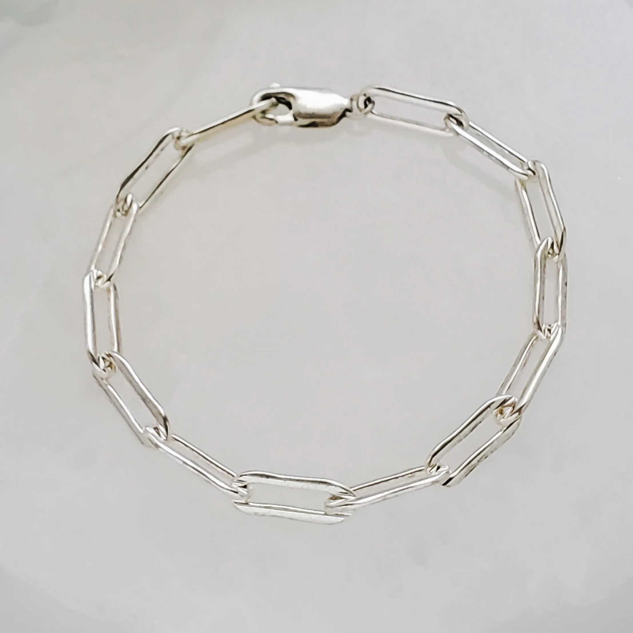 Bold Paperclip Link Bracelet