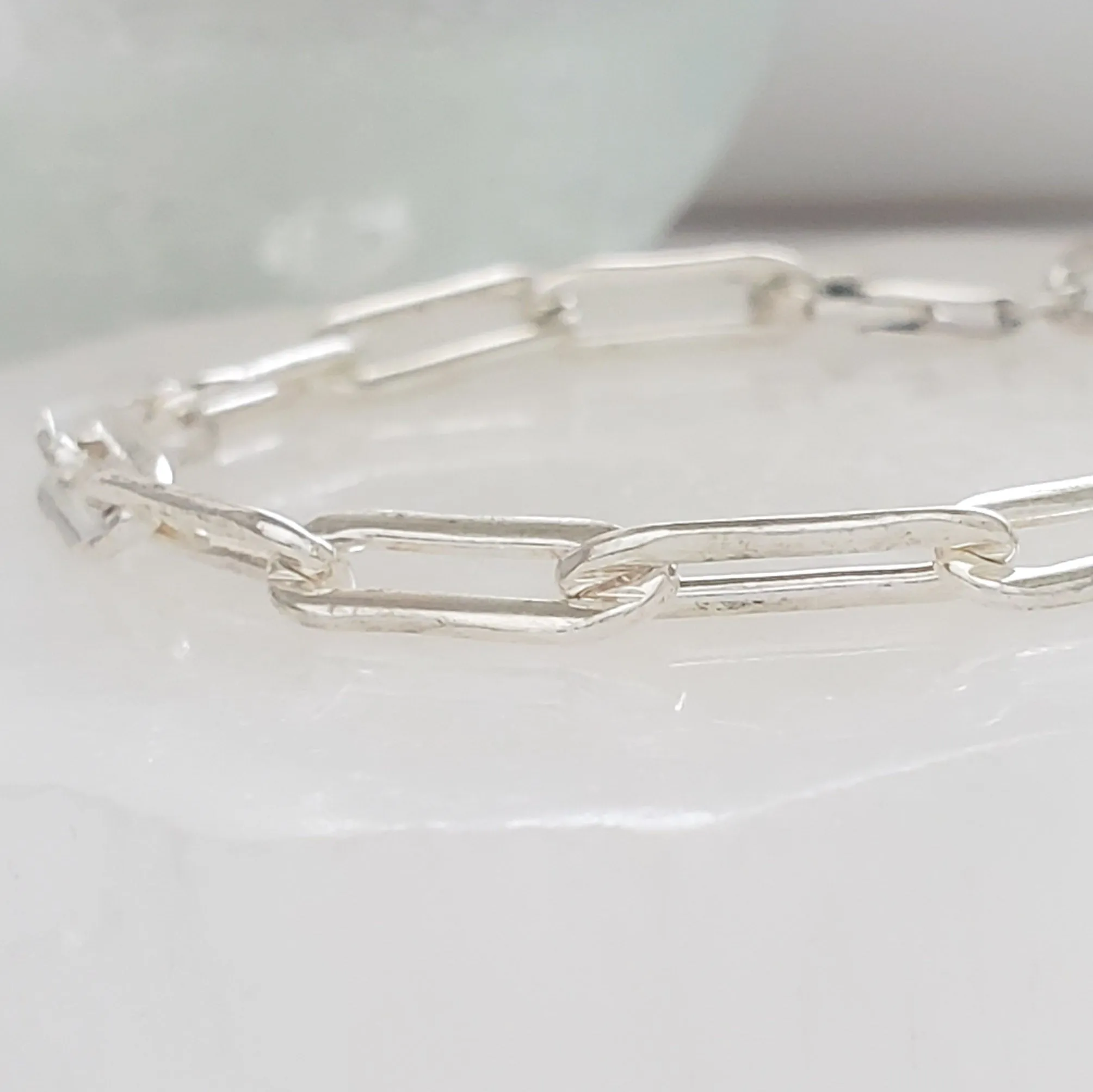 Bold Paperclip Link Bracelet