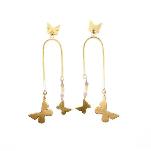 Butterfly Chandelier Earrings