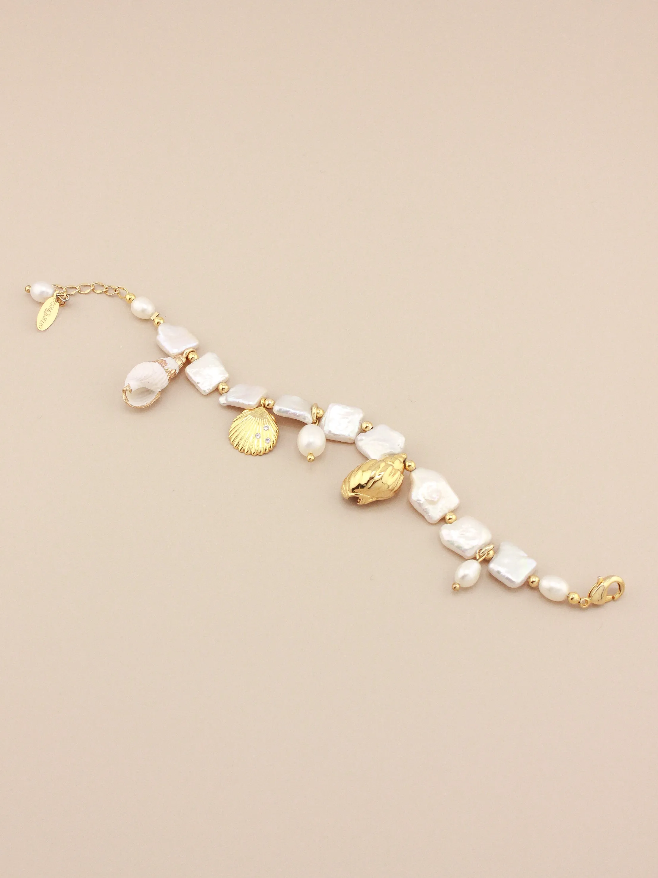 Charm Pearl Bracelet