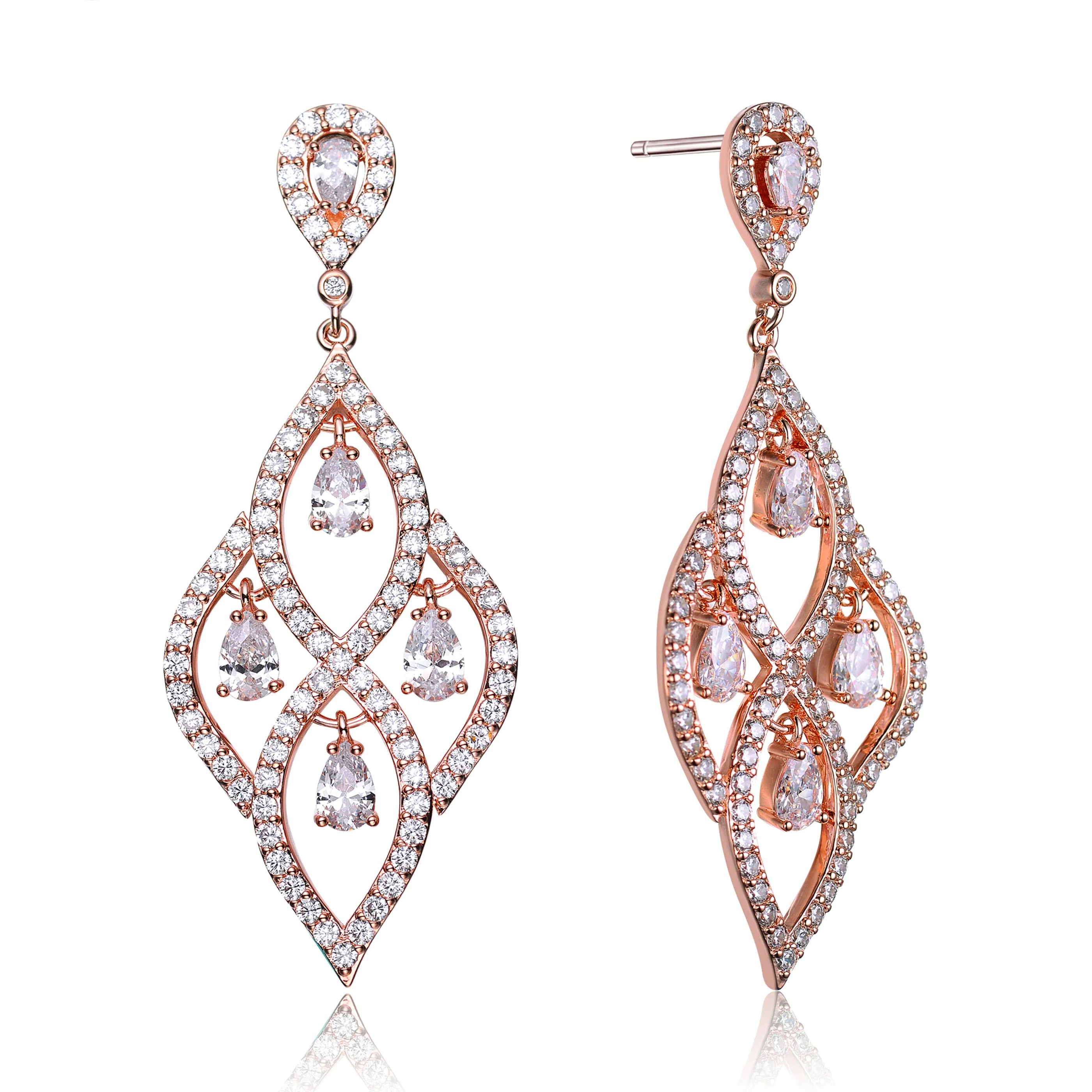 Clarisse Royal Chandelier Earrings