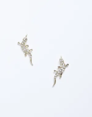 Cold-Blooded Lizard Earrings