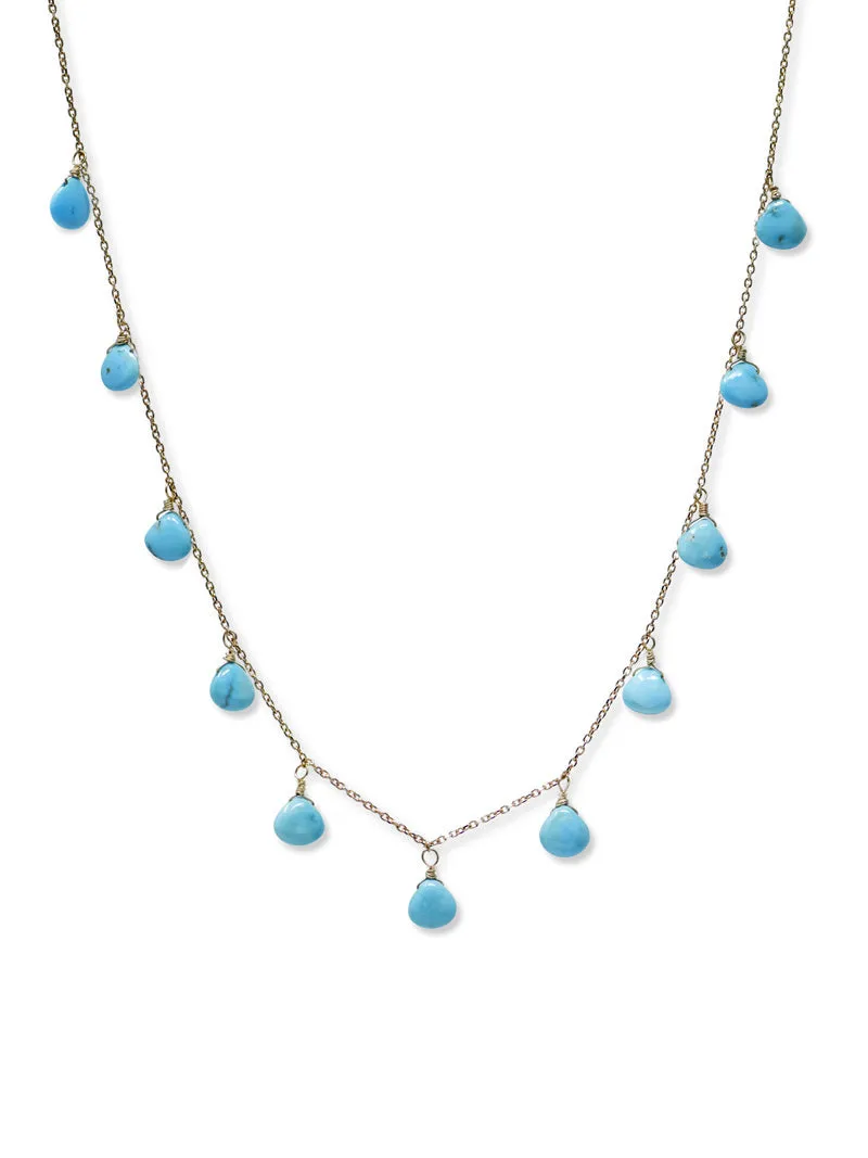 Droplet Briolette Necklace