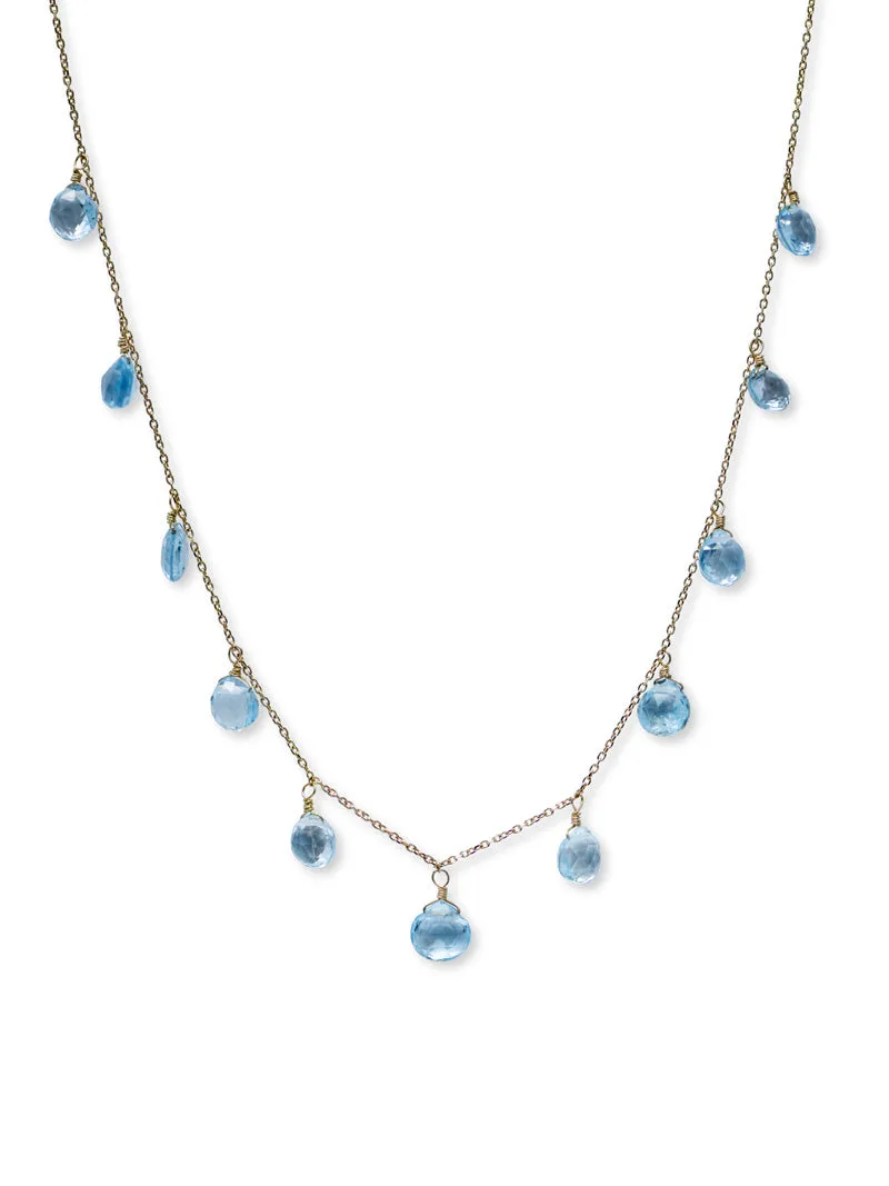 Droplet Briolette Necklace