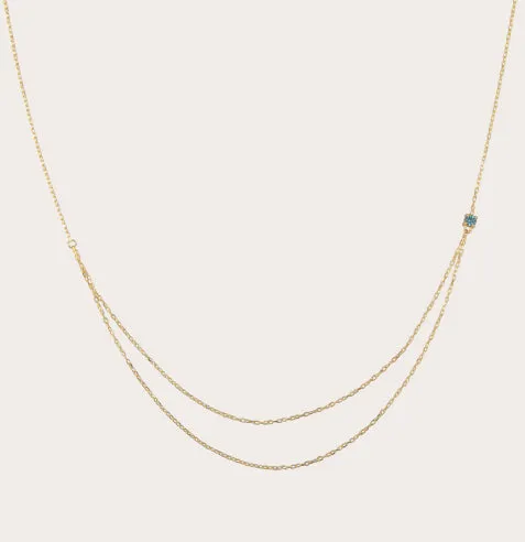 Elodie London Topaz Necklace