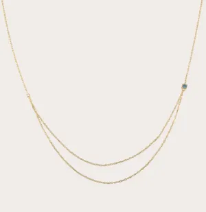 Elodie London Topaz Necklace