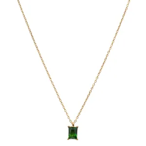 EMMA NECKLACE EMERALD