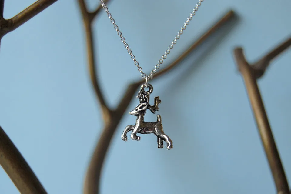 Expecto Patronum! | Harry Potter Necklace | Stag Patronus Charm Necklace