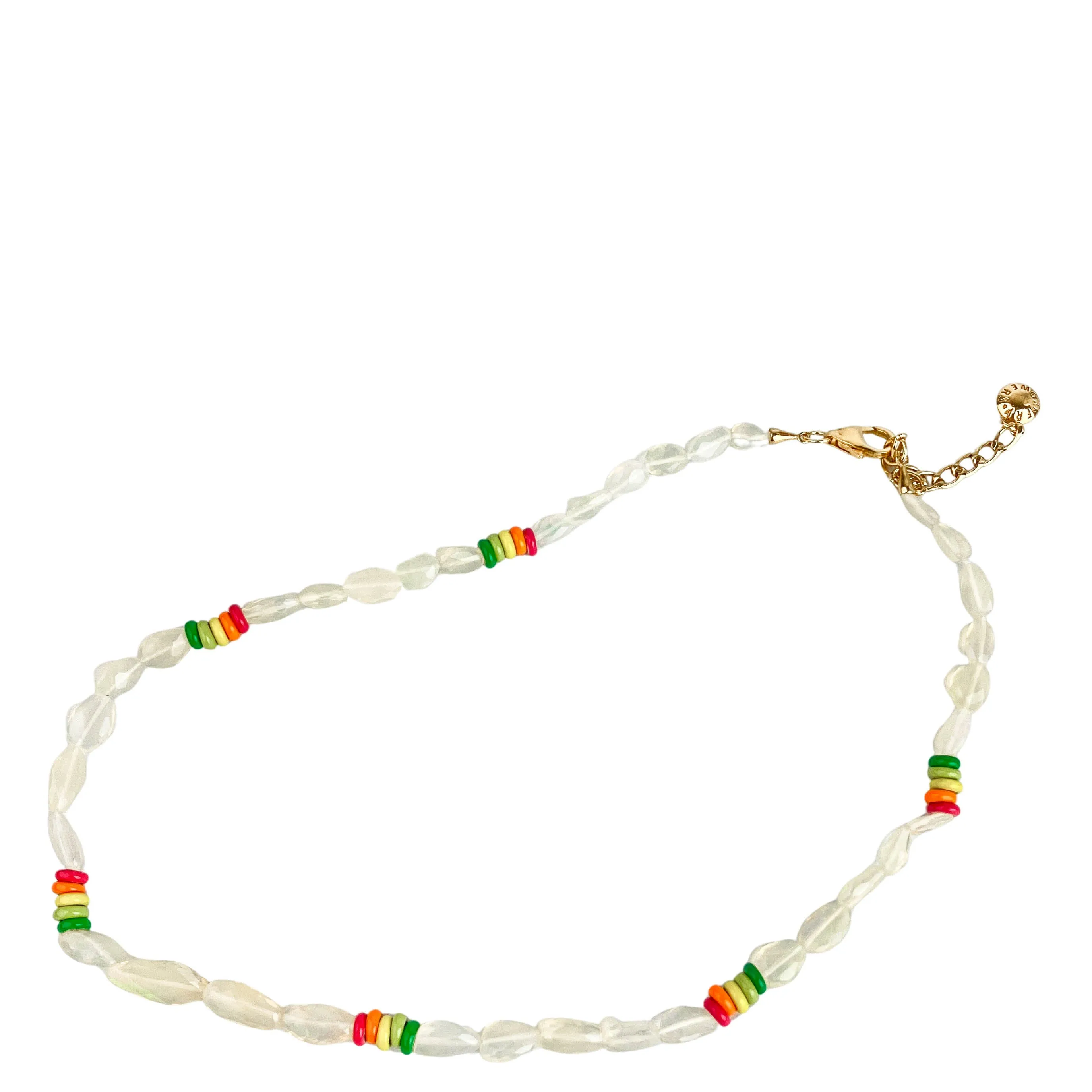 Fry Powers Opal Collar Necklace in Sunrise Multi