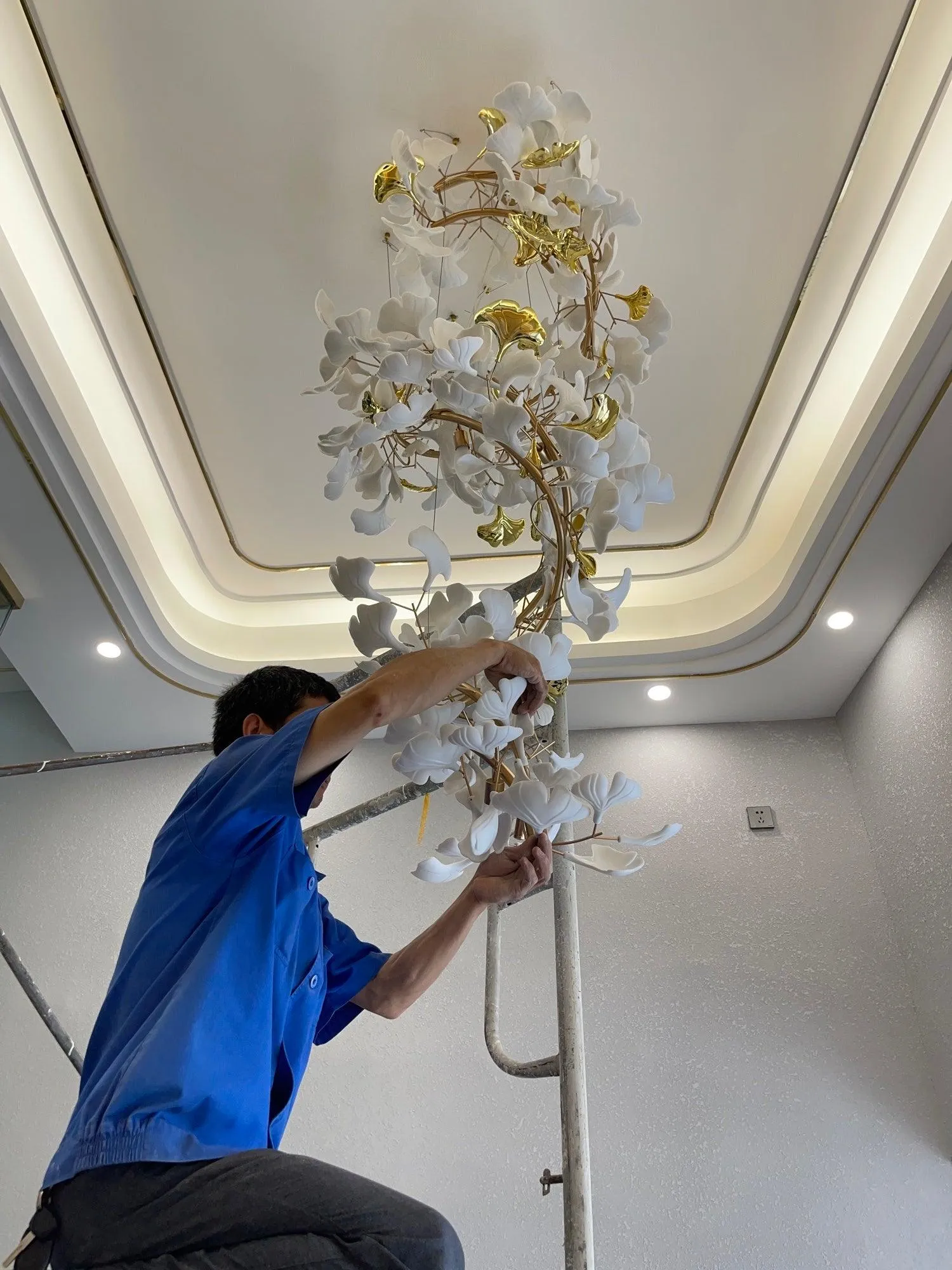 Gingko Chandelier Q Style