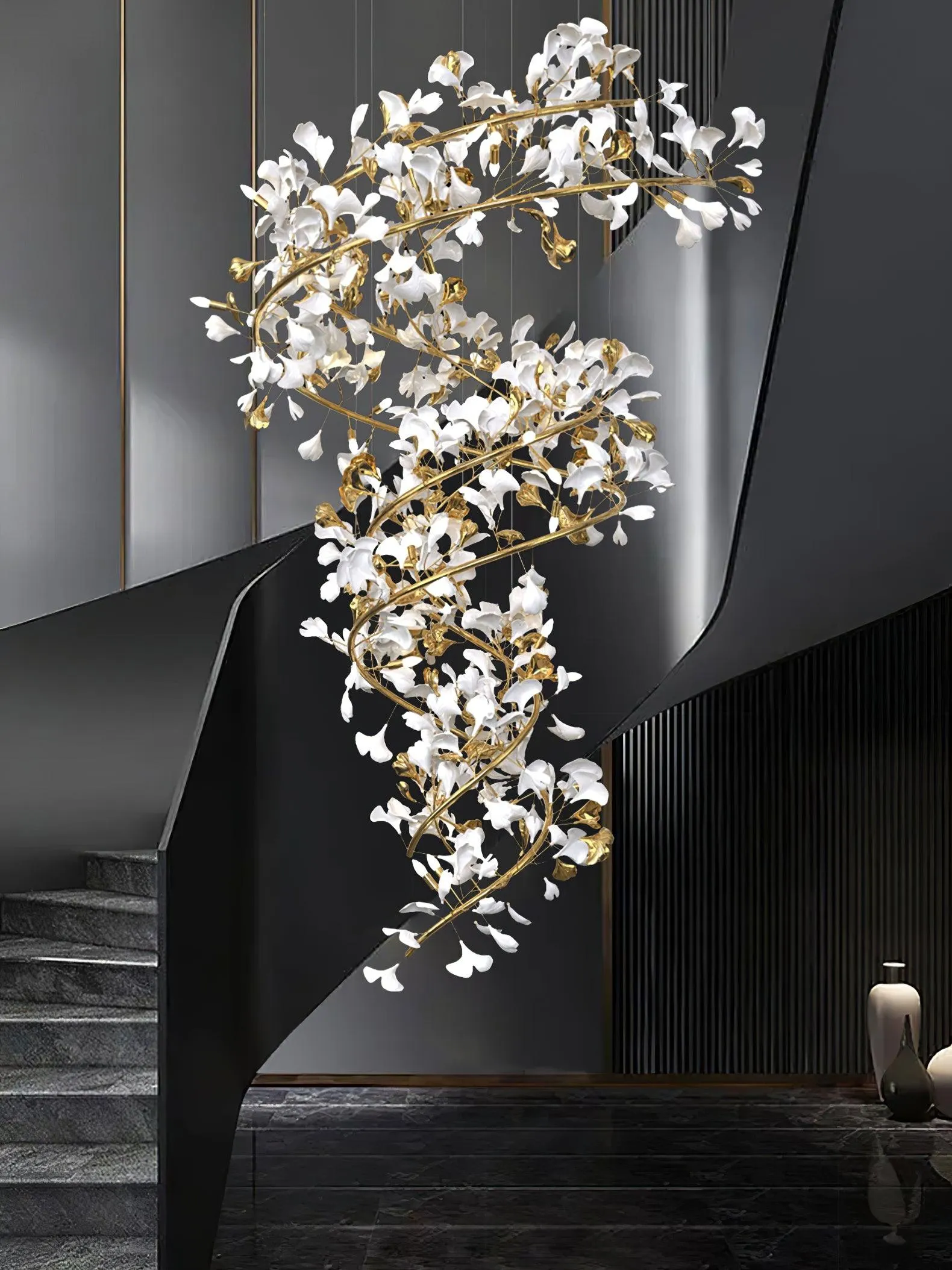 Gingko Chandelier Q Style