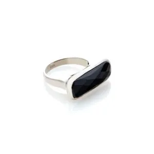 Grace Ring | Black Onyx & Silver