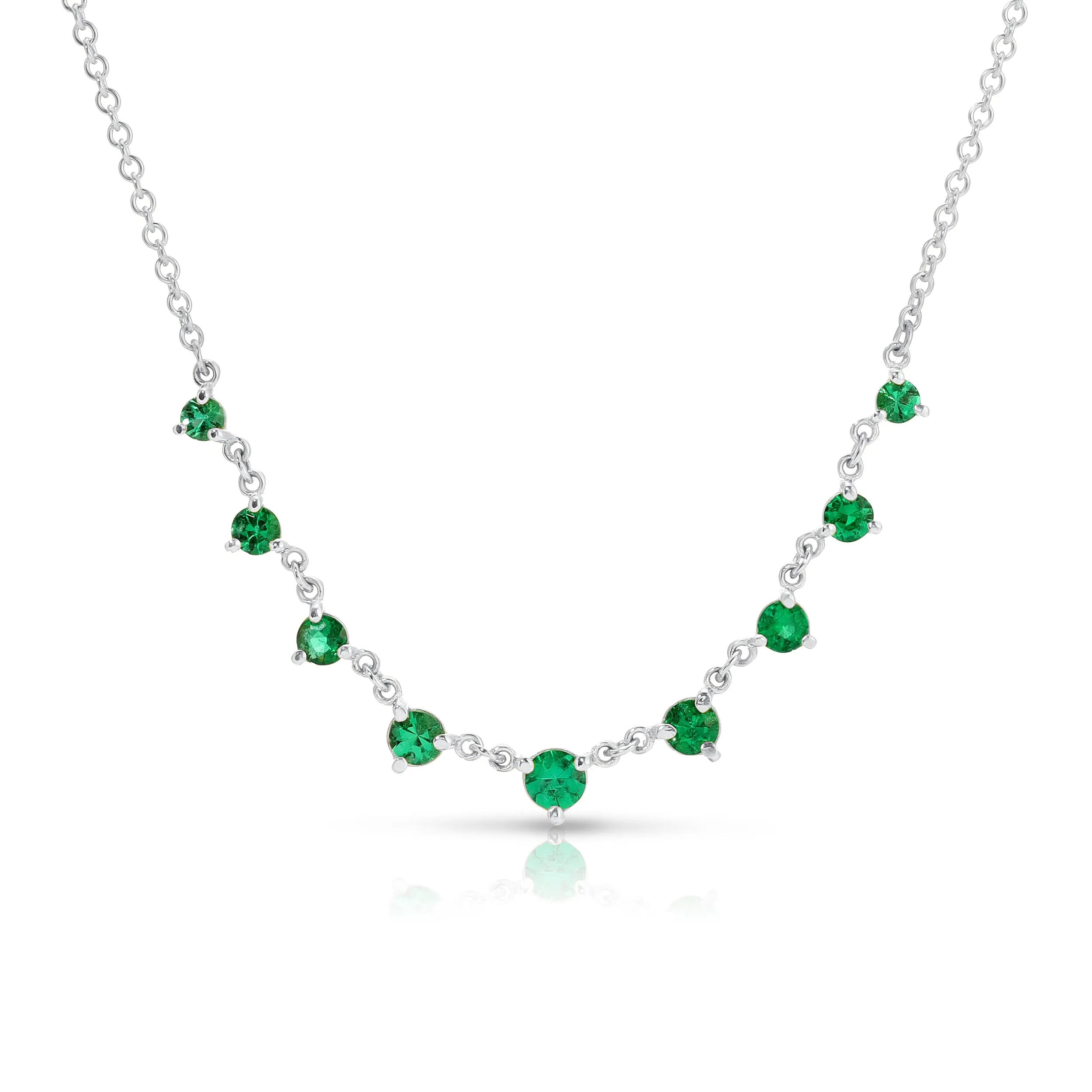 Green Emerald Mini Starstruck Necklace