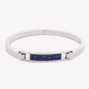 INLAID PLATE BRACELET - LAPIS LAZULI