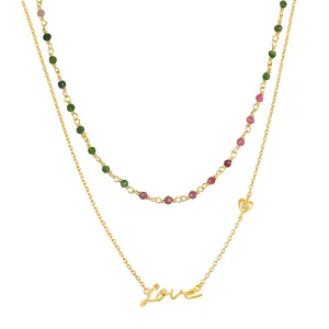 Intention of Love Necklace Set