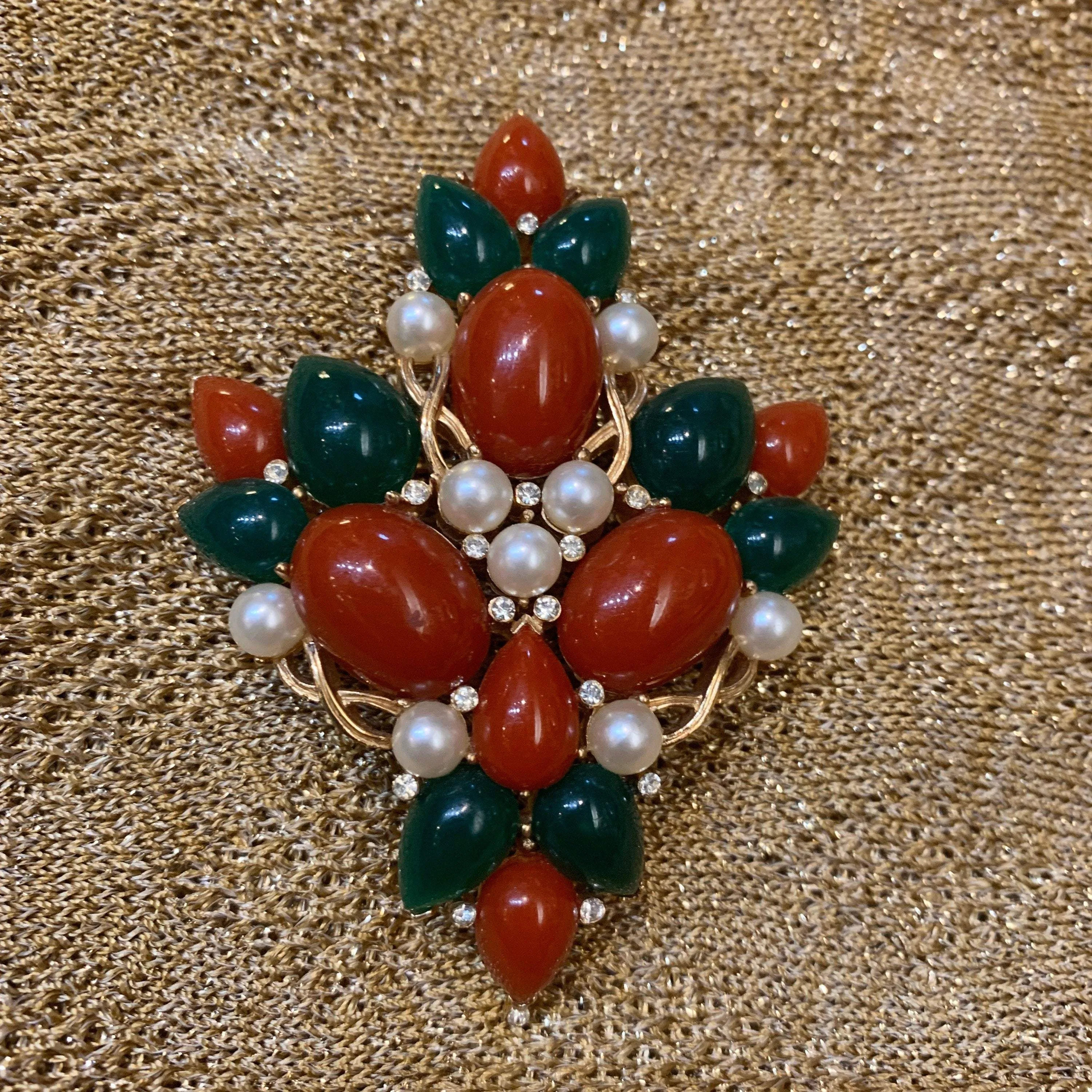 Kashmir Collection Brooch by Trifari