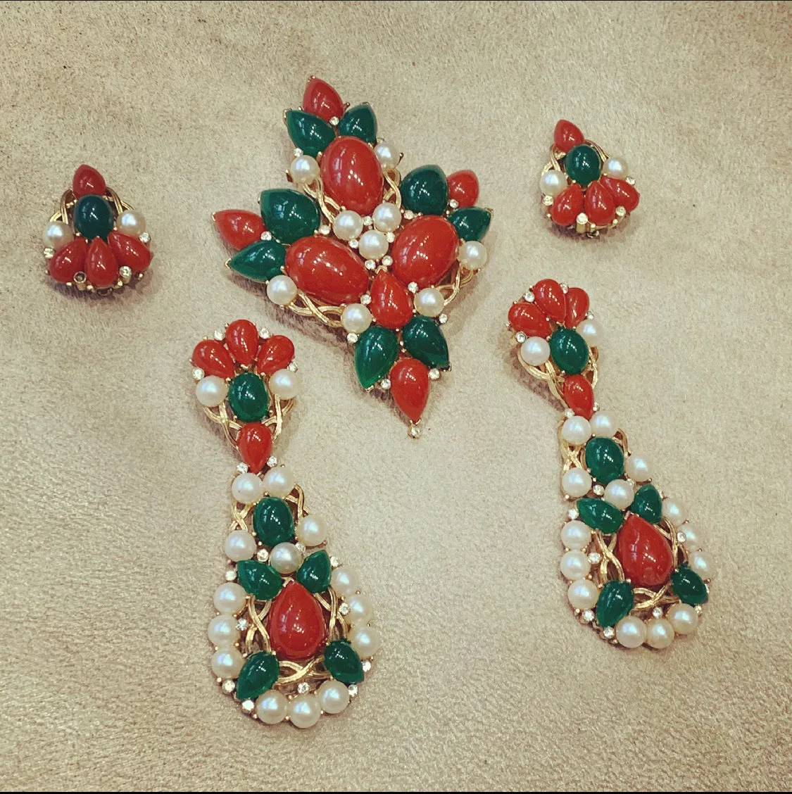 Kashmir Collection Brooch by Trifari