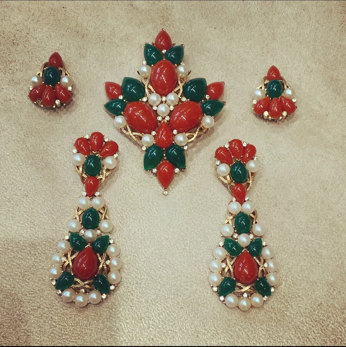 Kashmir Collection Brooch by Trifari