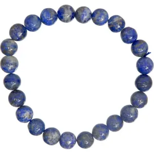 Lapis Lazuli 8mm Bead Gemstone Bracelet