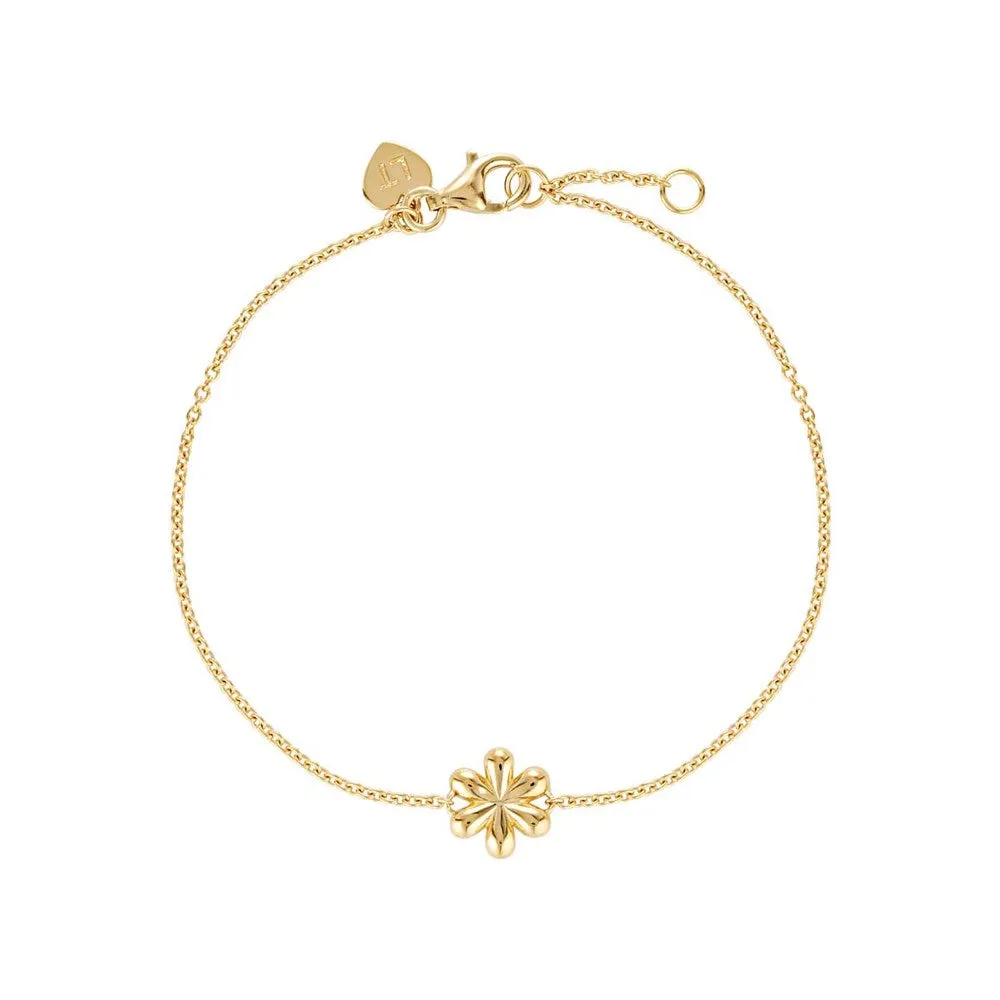 Linda Tahija Daisy Bracelet, Gold or Silver