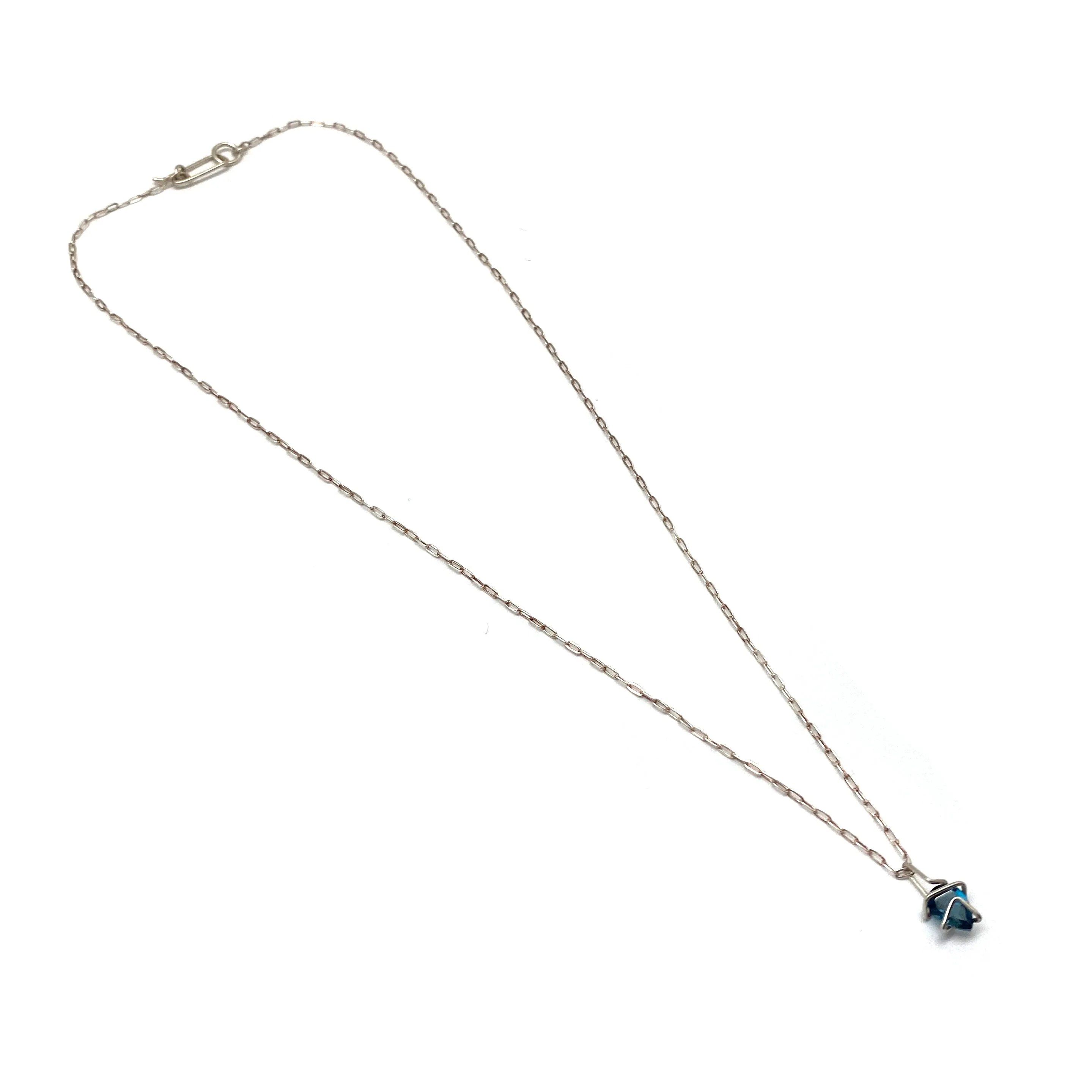 London Blue Topaz Pendant Necklace