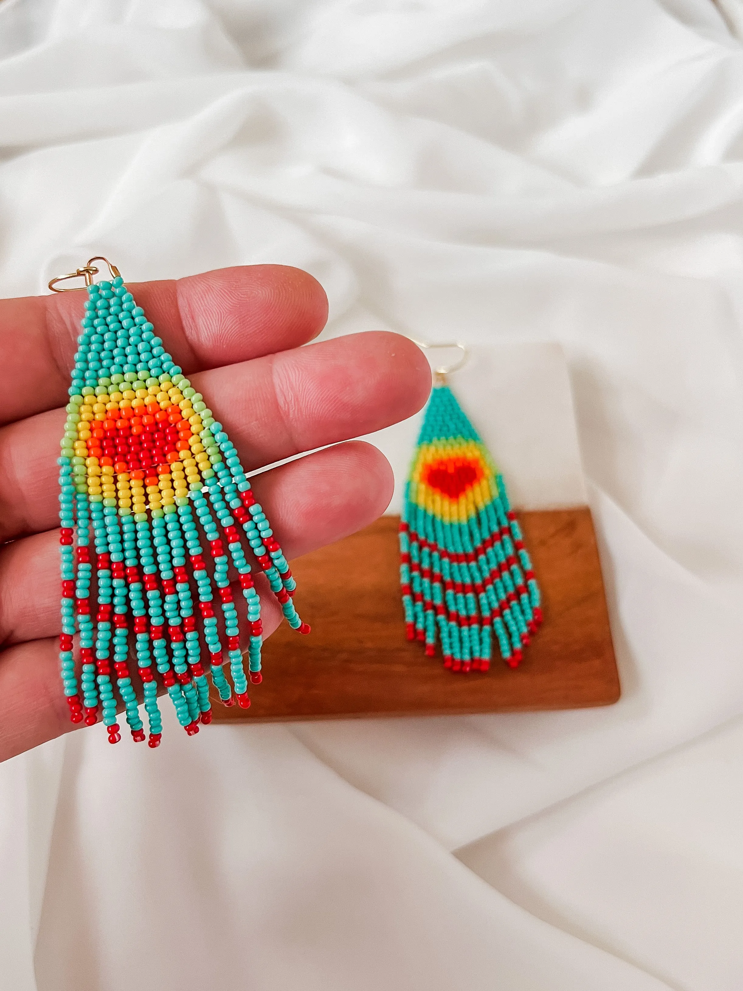 Love | Beaded Earrings