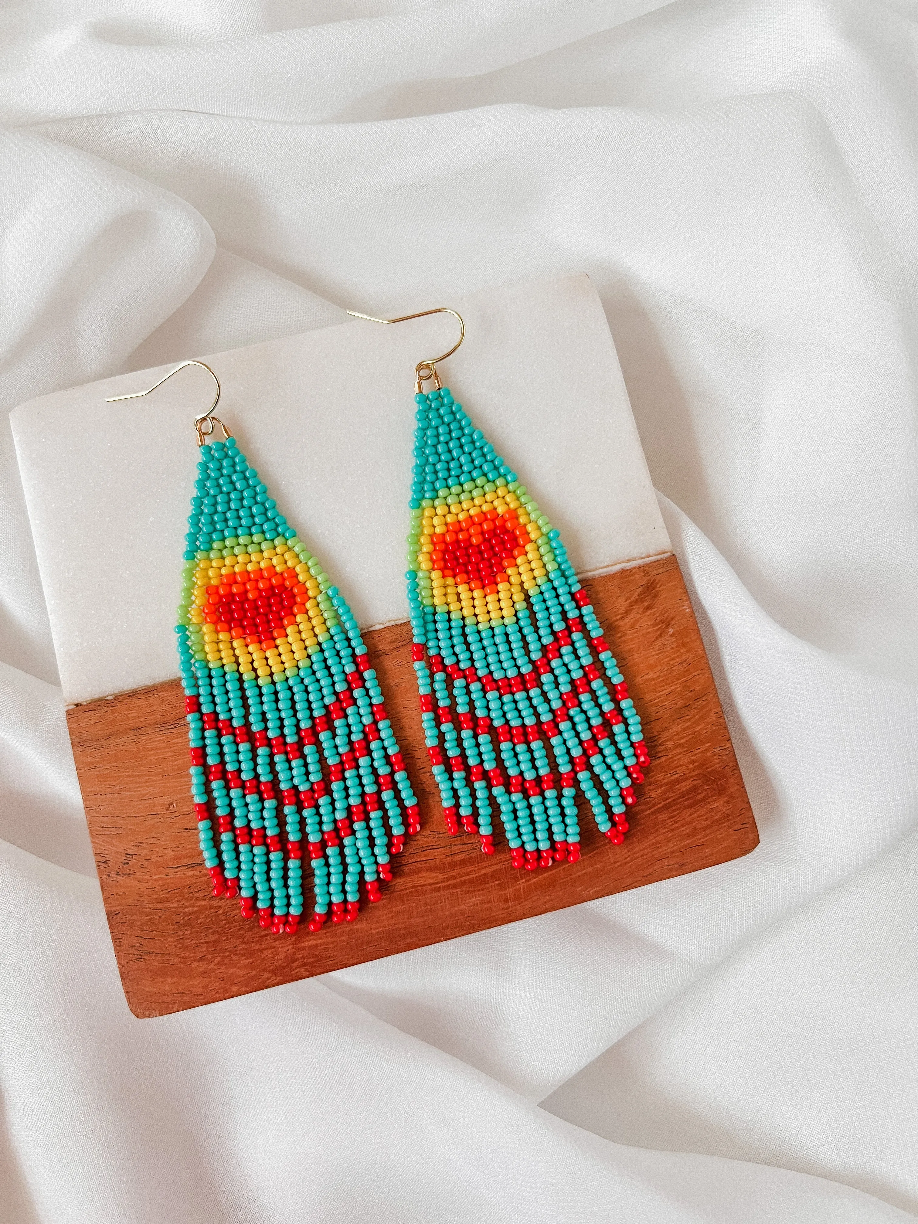 Love | Beaded Earrings