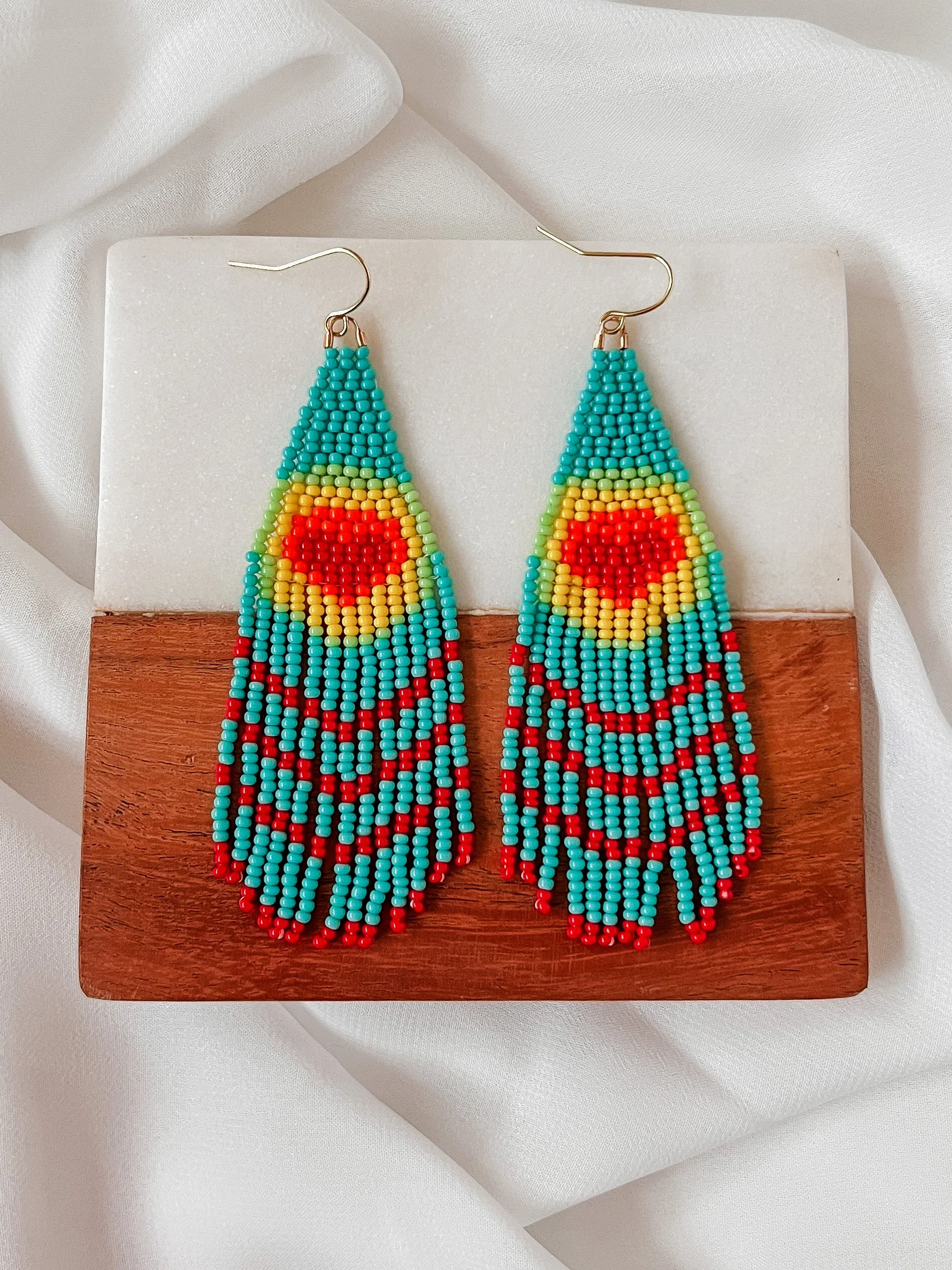 Love | Beaded Earrings