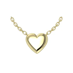 Mary Heart Necklace