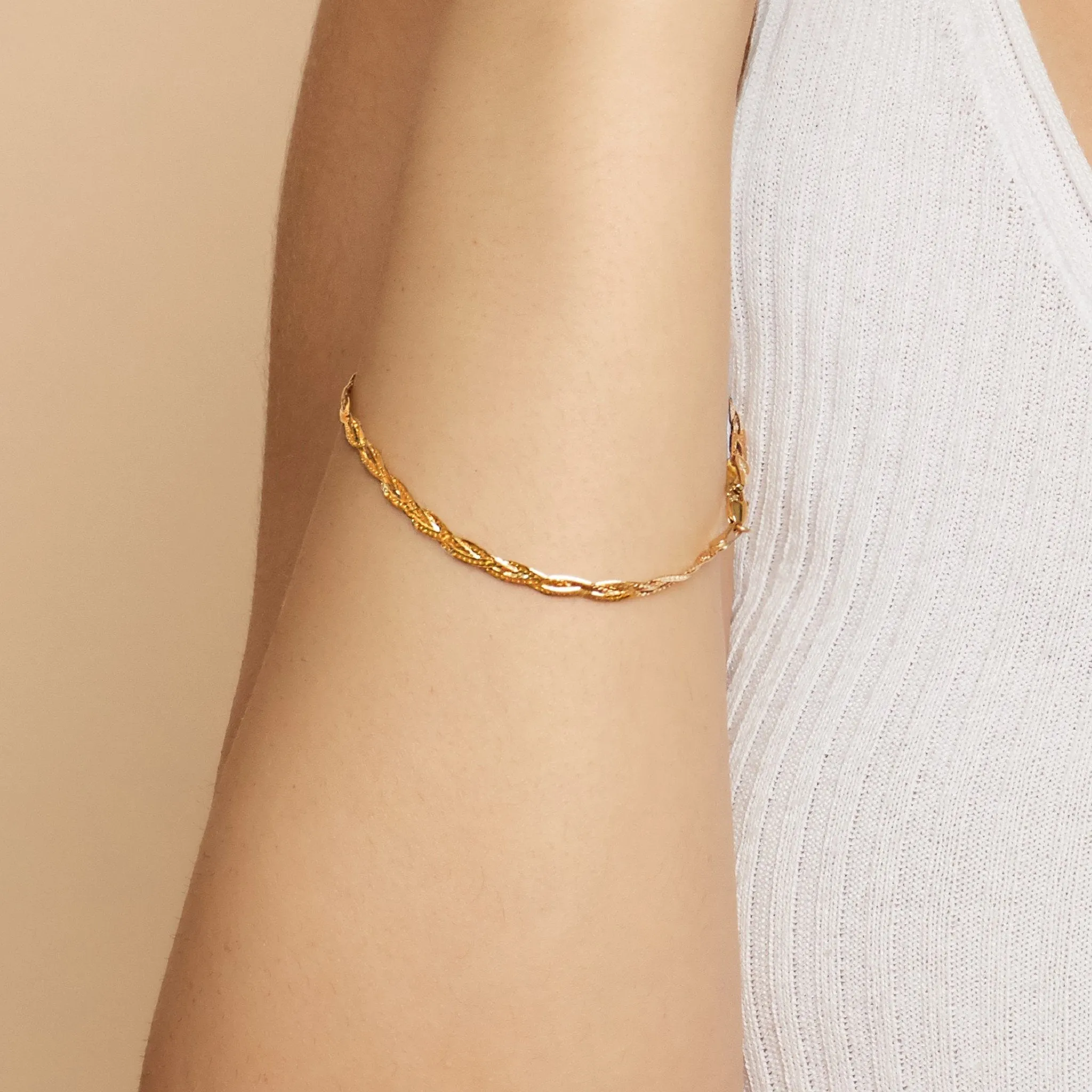 Now & Forever Herringbone Bracelet