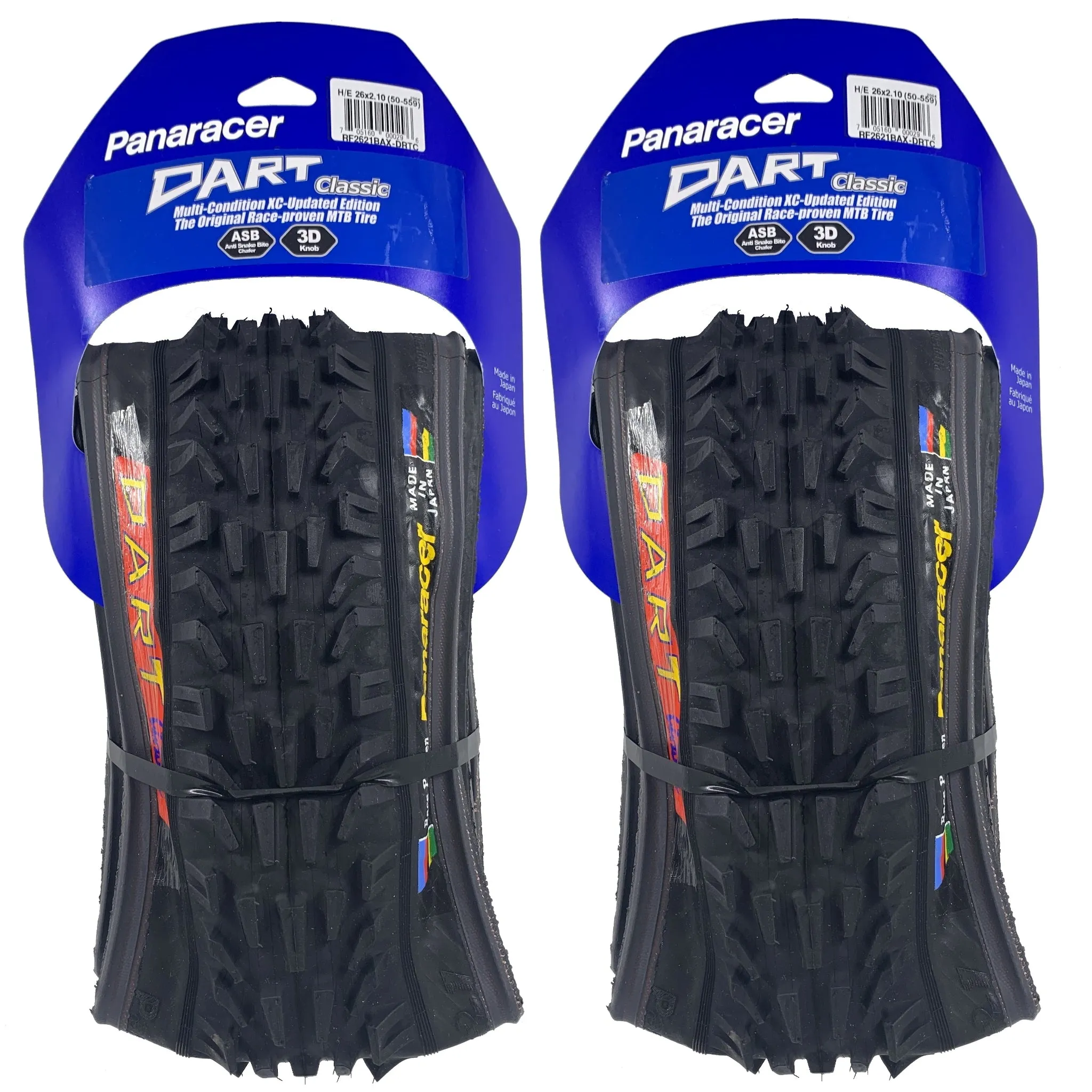 Panaracer 26x2.10 Dart Front / Rear Smoke Folding Mountain Bike Tire