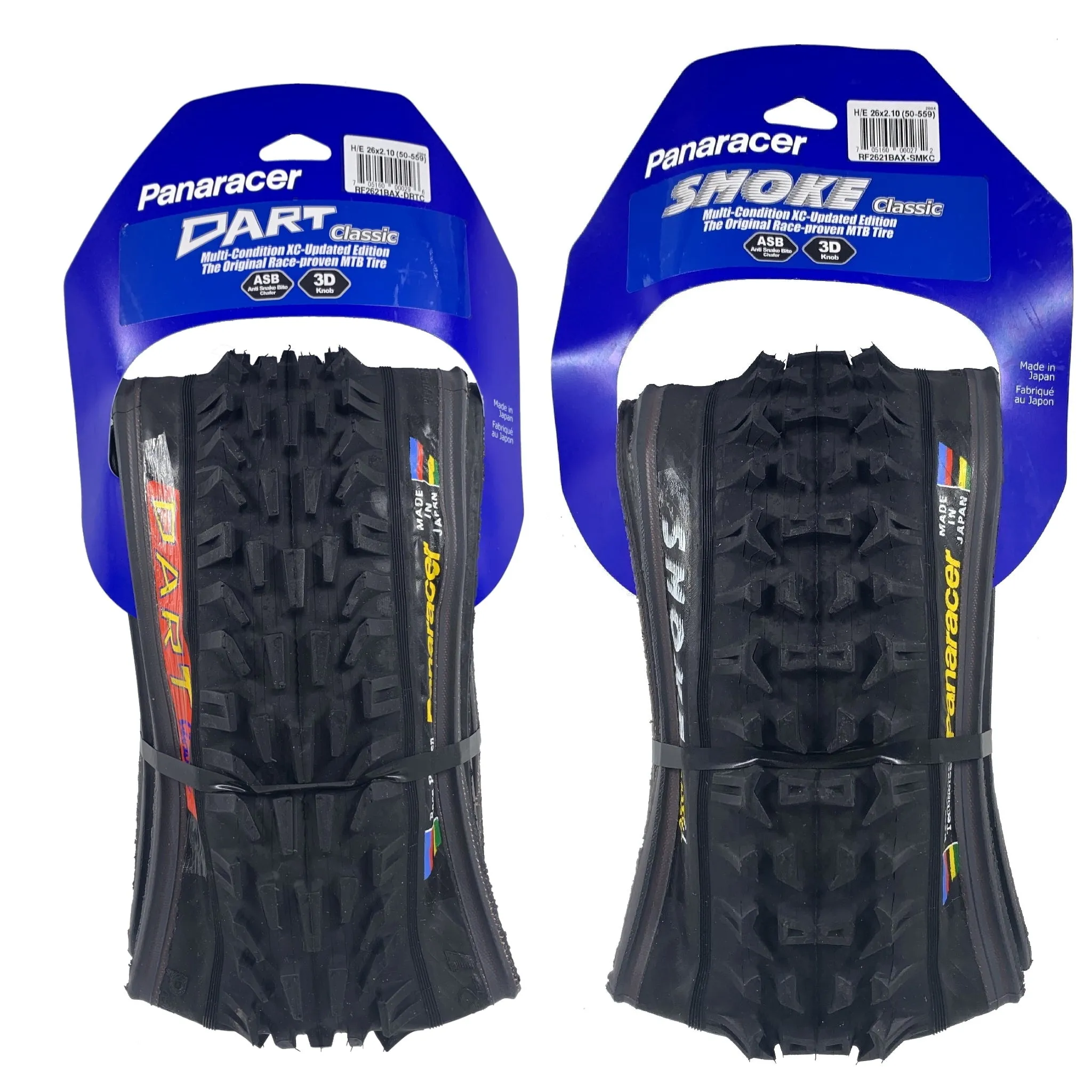 Panaracer 26x2.10 Dart Front / Rear Smoke Folding Mountain Bike Tire