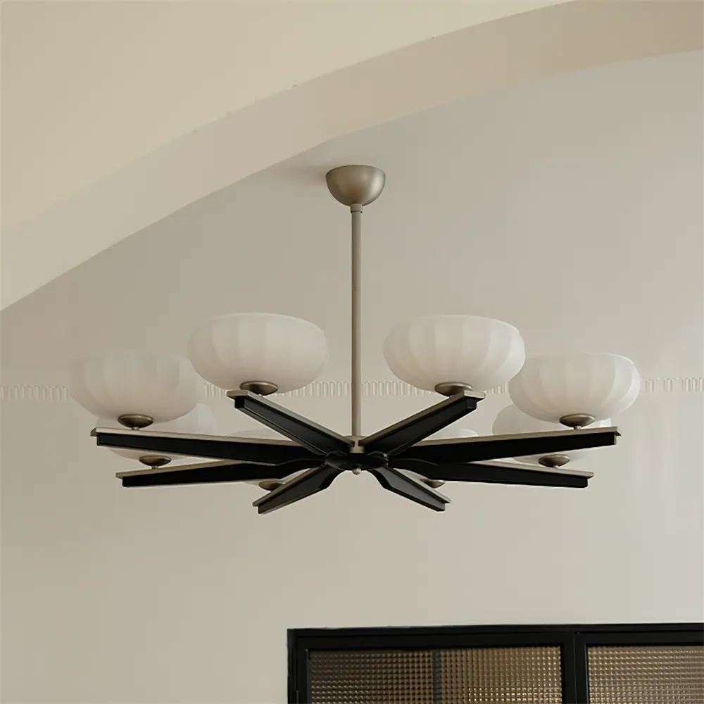 Reya Wood Chandelier