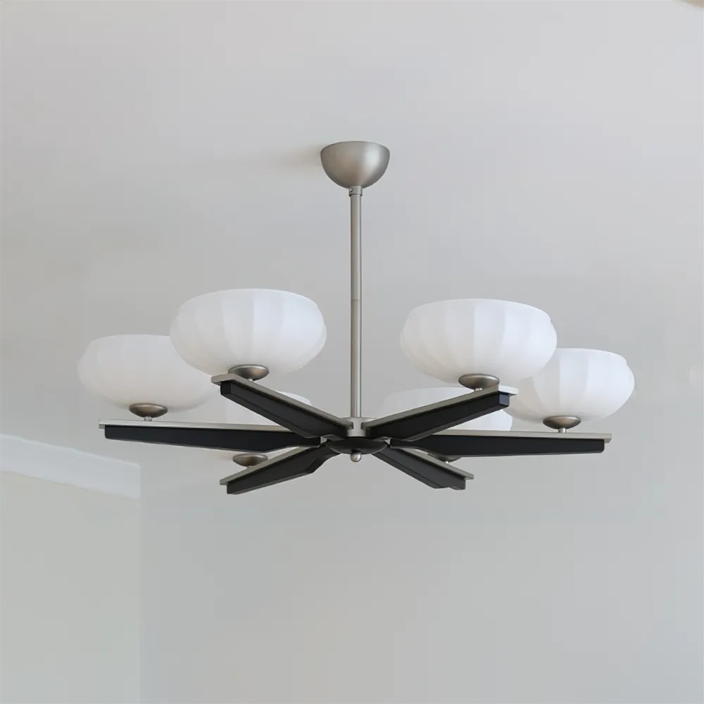 Reya Wood Chandelier