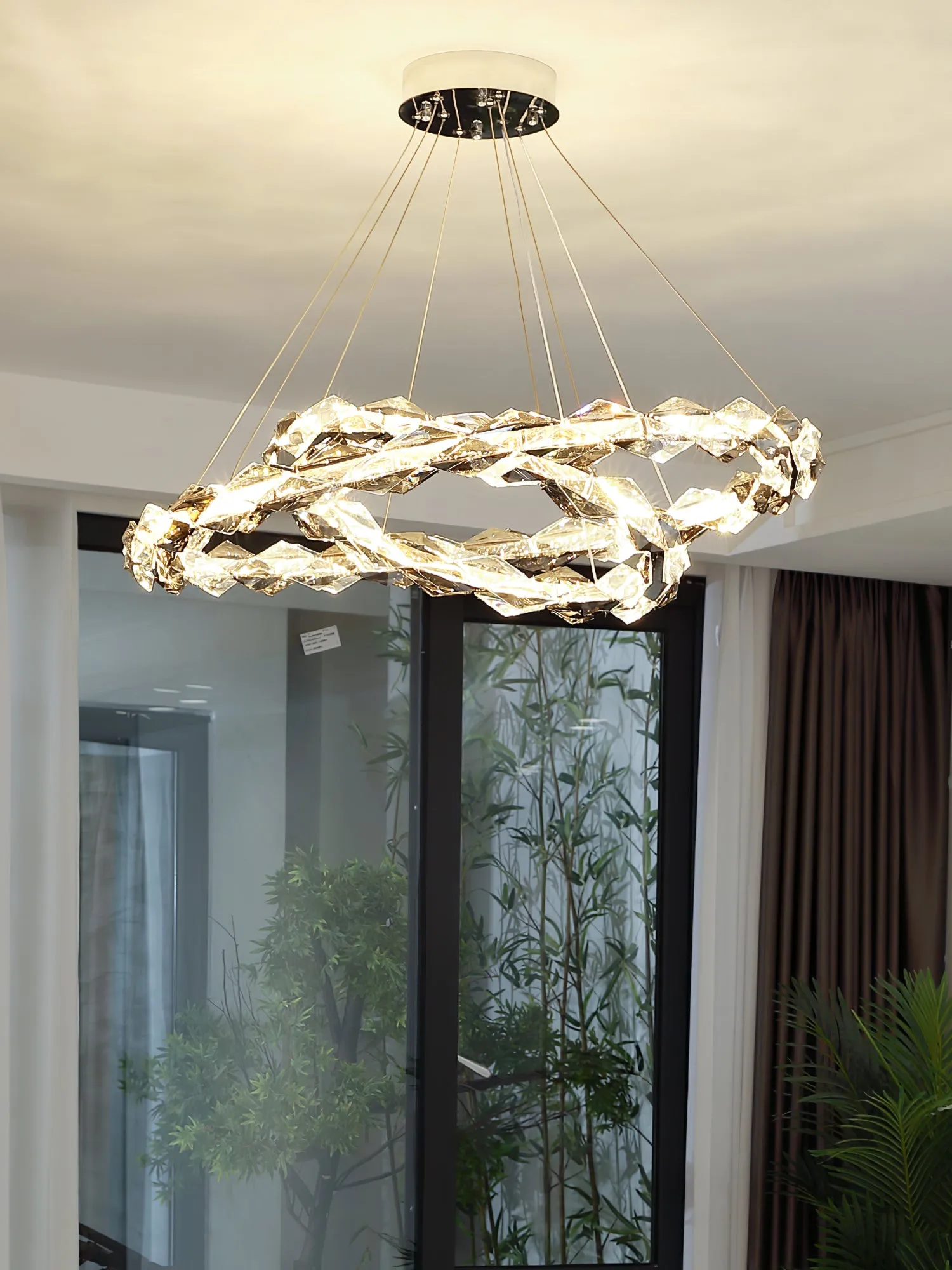 Rhombus Crystal Chandelier